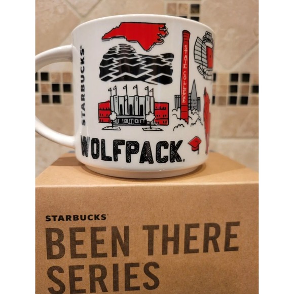 Starbucks Been There Series Campus Collection - NC State Hot Mug RARE #15 - Picture 5 of 8